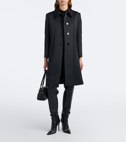 Cappotto Interlocking G in jacquard - Gucci - Modalova