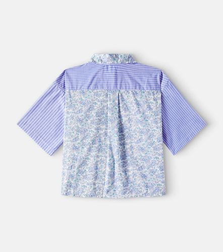 Camisa Elyas de gasa de algodón con patchwork - Bonpoint - Modalova
