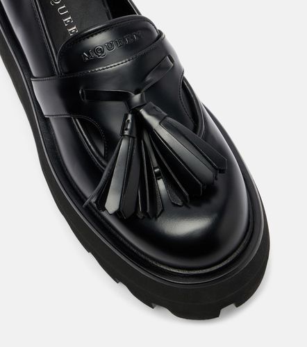 Mocasines con plataforma Sofa de piel - McQueen - Modalova