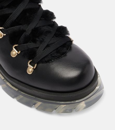 Swansea shearling-lined leather ankle boots - Bogner - Modalova