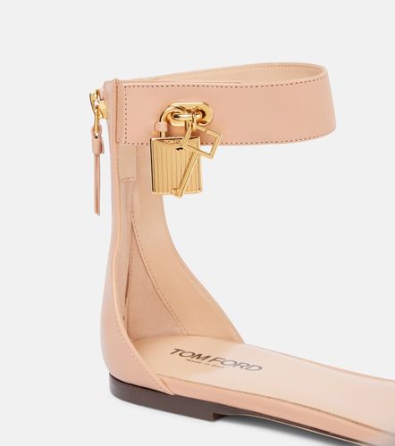 Tom Ford Sandali Padlock in pelle - Tom Ford - Modalova