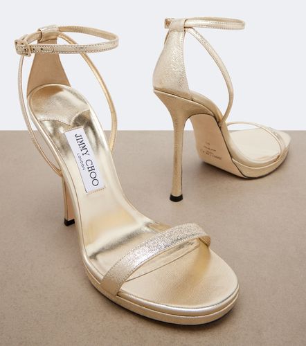 Moza leather platform sandals - Jimmy Choo - Modalova