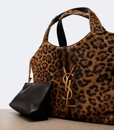 Shopper Icare de pelo estampado - Saint Laurent - Modalova