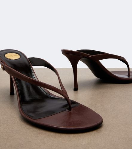 Sue leather thong sandals - Saint Laurent - Modalova