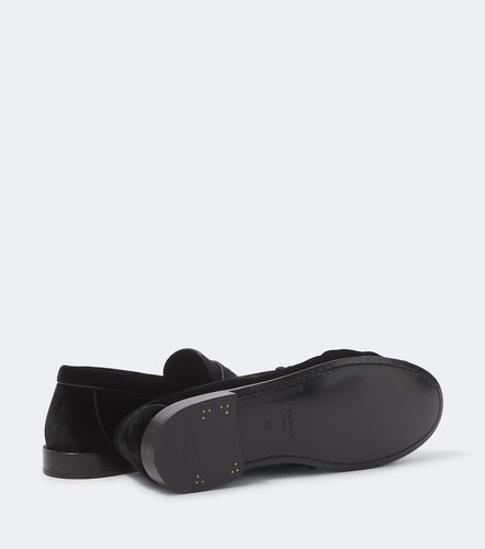 Mocassini Le Loafer in velluto - Saint Laurent - Modalova