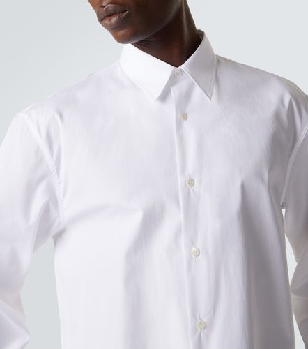 Camisa de popelín de algodón panelada - Dries Van Noten - Modalova