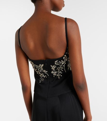 McQueen Draped embellished gown - McQueen - Modalova