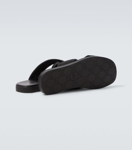 Gucci Sandali in jacquard con logo - Gucci - Modalova
