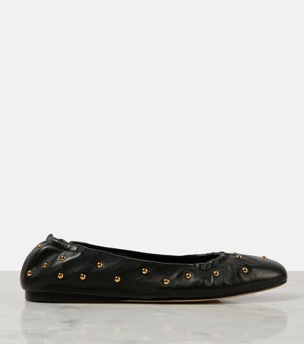Eia studded leather ballet flats - Chloe - Modalova