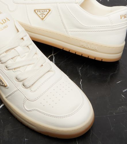 Prada Downtown leather sneakers - Prada - Modalova
