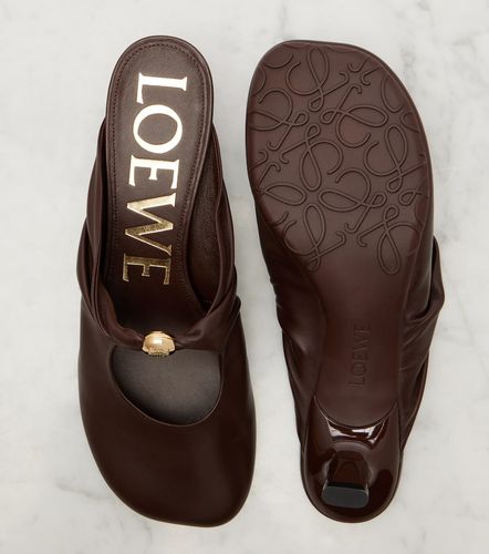 Loewe Mules Pebble 45 de piel - Loewe - Modalova