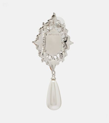 Embellished drop earrings - Self-Portrait - Modalova
