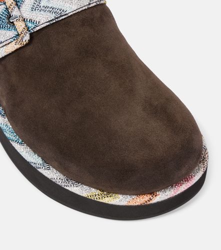 Missoni Mules in suede a zig zag - Missoni - Modalova