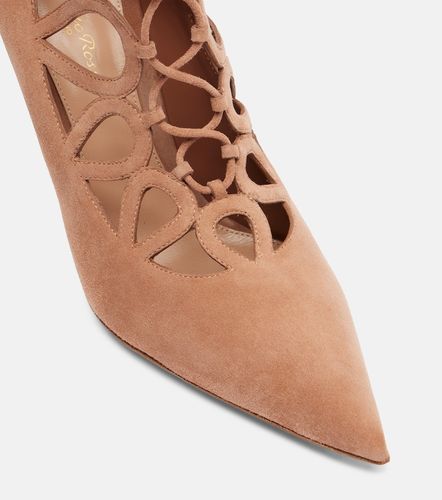 Pointy 95 suede pumps - Gianvito Rossi - Modalova