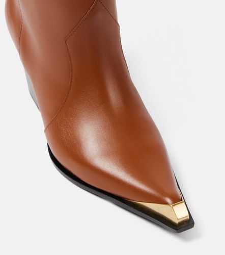 Etro Leather cowboy boots - Etro - Modalova