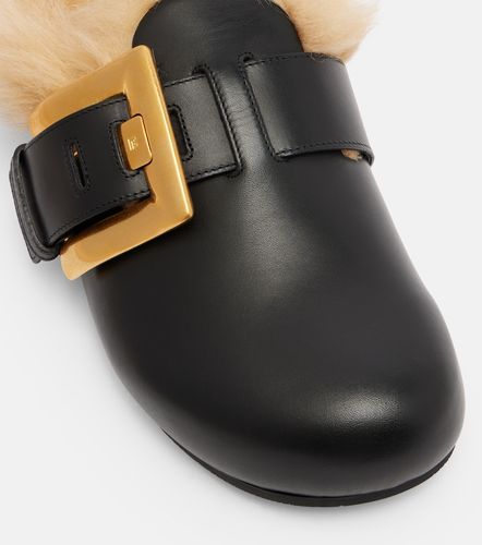 Balmain Anthem leather clogs - Balmain - Modalova
