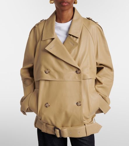 Toteme Oversized leather jacket - Toteme - Modalova