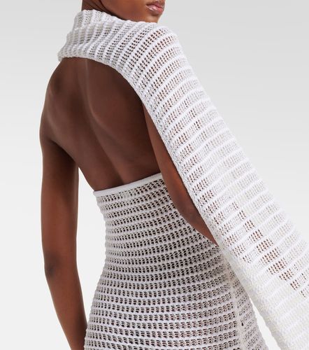Alaïa Vestido largo con bufanda - Alaia - Modalova