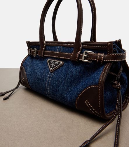 Bonnie Small denim top-handle bag - Prada - Modalova