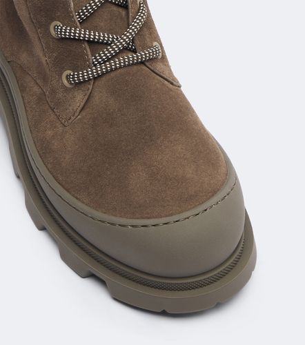 Botas con cordones Vera de ante con borrego - Moncler - Modalova