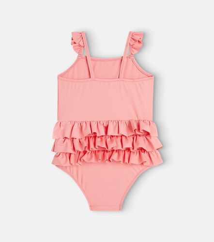 Bañador estampado con volantes - Mini Rodini - Modalova