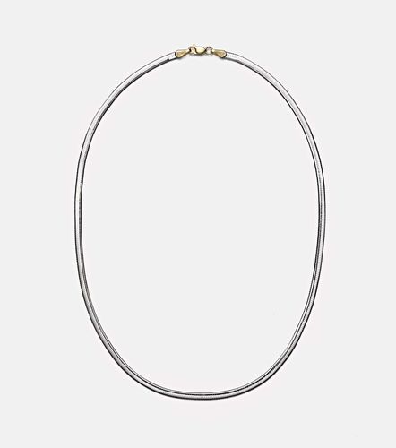 Collar de oro amarillo y oro blanco de 14 quilates - Roxanne First - Modalova