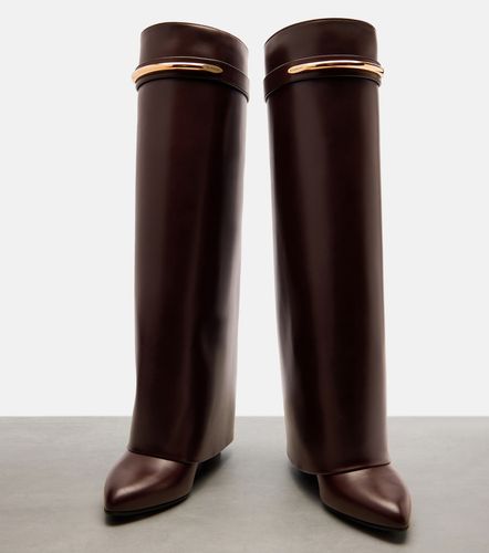 Shark 95 leather knee-high boots - Givenchy - Modalova