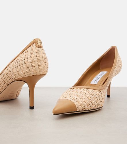 Love 65 raffia-effect pumps - Jimmy Choo - Modalova