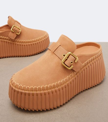 Chloé Mules Nama in pelle con plateau - Chloe - Modalova