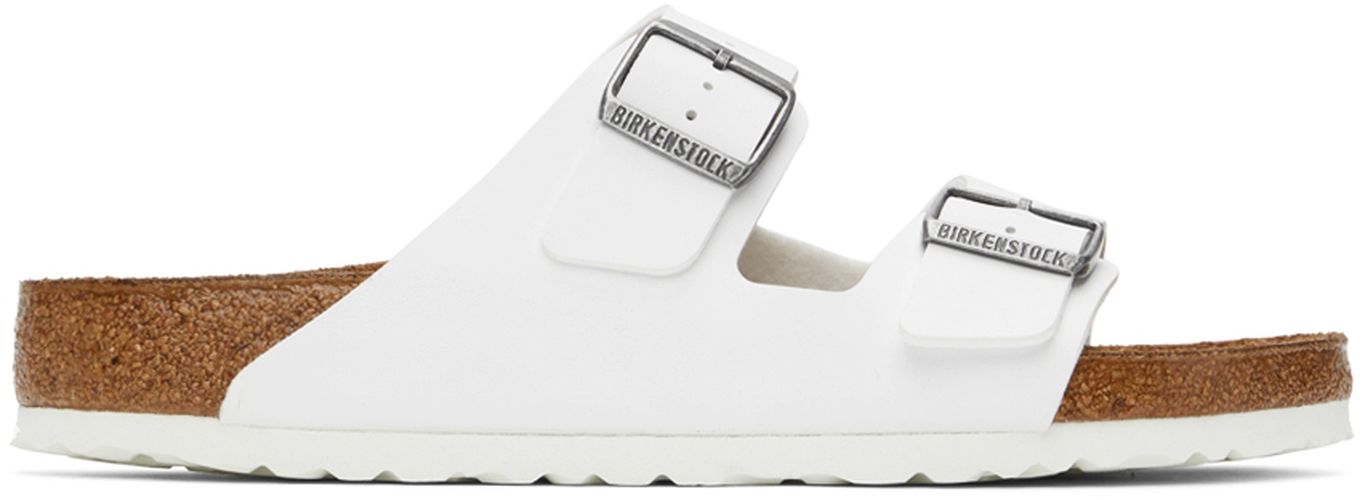 Birkenstock White Arizona Sandals - Birkenstock - Modalova
