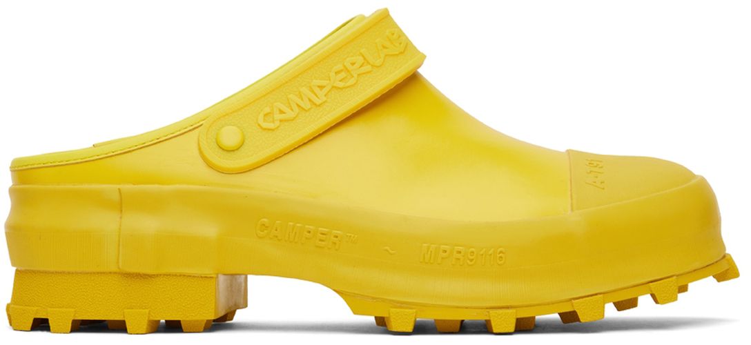 Yellow Traktori Slip-On Loafers - CamperLab - Modalova