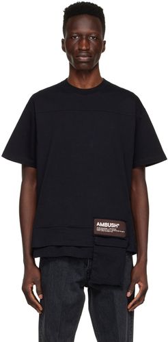 AMBUSH Black Cotton T-Shirt - AMBUSH - Modalova