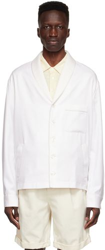 Agnona White Cotton Pyjama Shirt - Agnona - Modalova