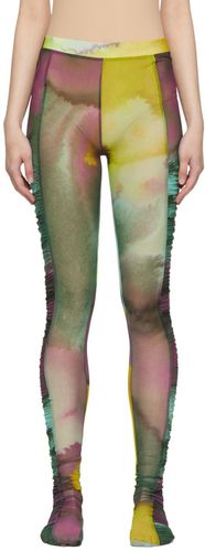 Yellow Ruffled Tights - Dries Van Noten - Modalova