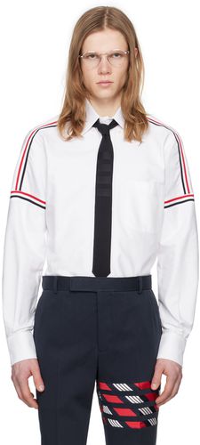 White Stripe Oxford Shirt - Thom Browne - Modalova