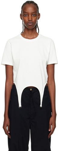 Dion Lee White Garter T-Shirt - Dion Lee - Modalova