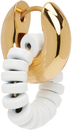 Éliou Gold & White Telly Earring - éliou - Modalova