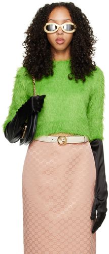Gucci Green Crewneck Sweater - Gucci - Modalova