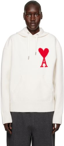 Beige Ami de Cœur Hoodie - AMI Alexandre Mattiussi - Modalova