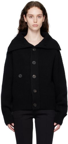 Oversized Collar Cardigan - Recto - Modalova