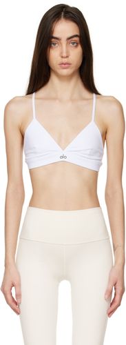 Alo White Splendor Sport Bra - Alo - Modalova