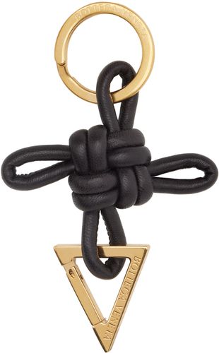 Black Triangle Key Ring - Bottega Veneta - Modalova