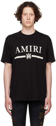AMIRI Black Cotton T-Shirt - AMIRI - Modalova