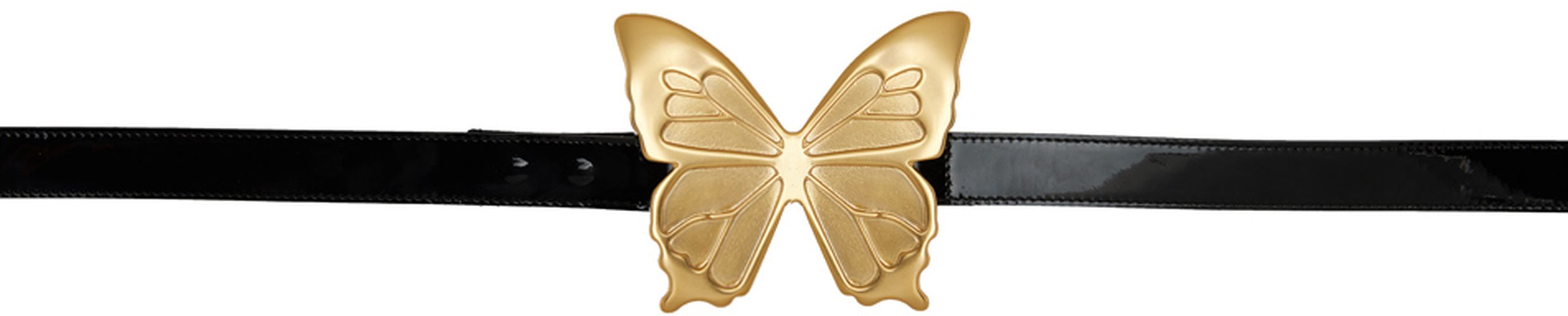 Blumarine Black Butterfly Belt - Blumarine - Modalova