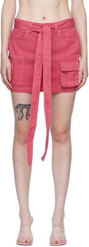 Blumarine Pink Cargo Miniskirt - Blumarine - Modalova