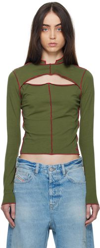 Green Tine Long Sleeve T-Shirt - Diesel - Modalova