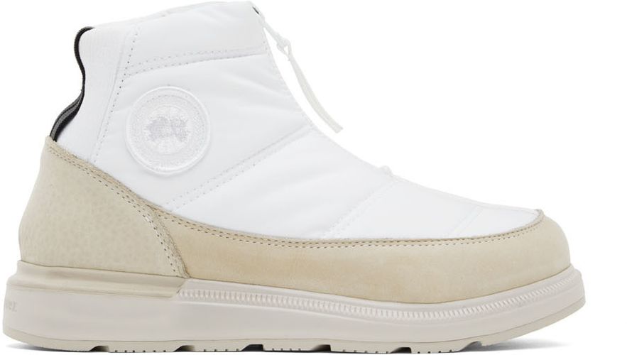White Cypress Puffer Boots - Canada Goose - Modalova