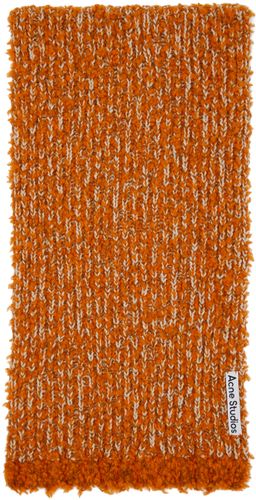 White Tufted Scarf - Acne Studios - Modalova