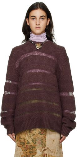 Acne Studios Purple Striped Sweater - Acne Studios - Modalova