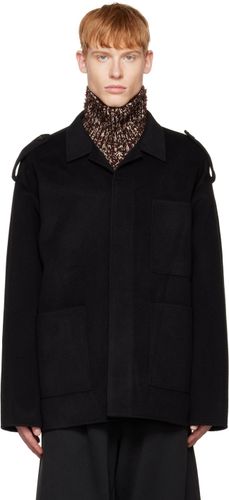 Black Double-Faced Jacket - Acne Studios - Modalova